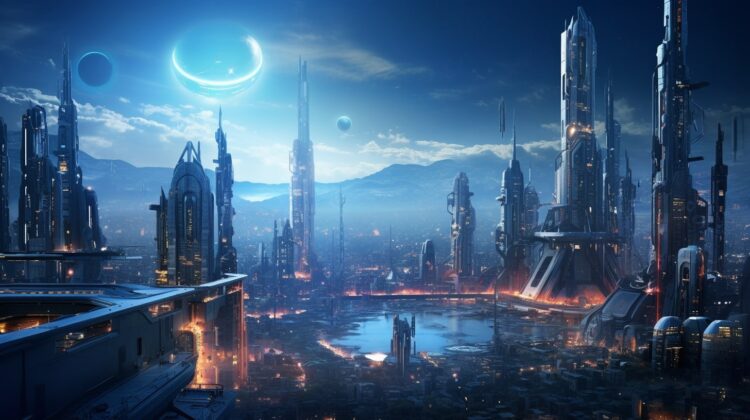 Futuristic city