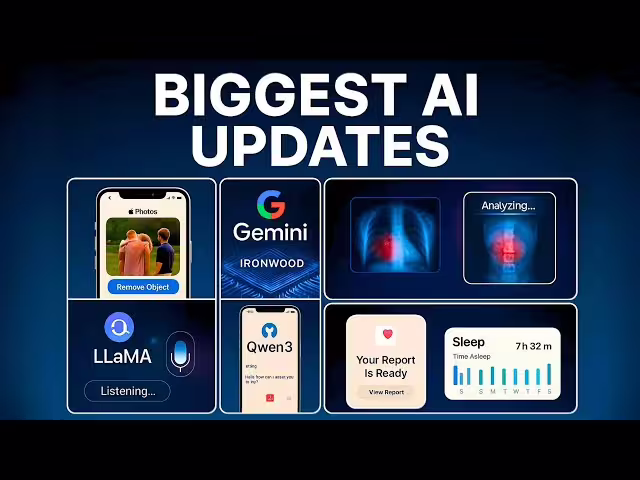 AI announcements