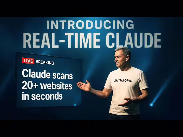 Claude real-time access