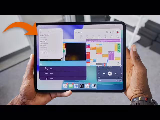 iPadOS laptop