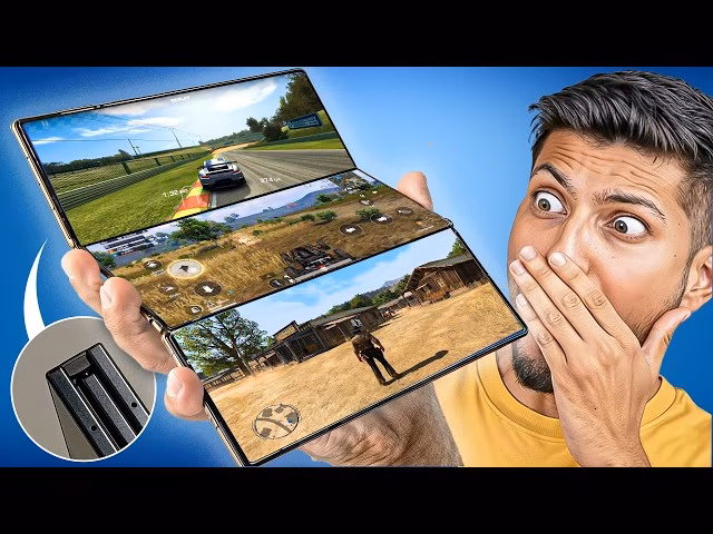 Triple Fold Phone