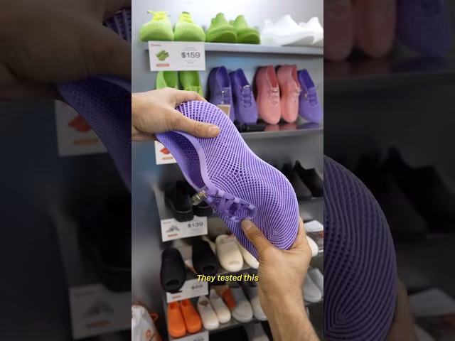 3D printed shoes