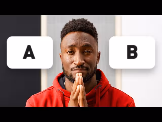 YouTube A/B testing